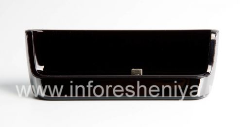 Photogallery for Chargeur de bureau d&#39;origine &quot;verre&quot; Charging Pod pour BlackBerry Storm2 9520/9550, Métallique product