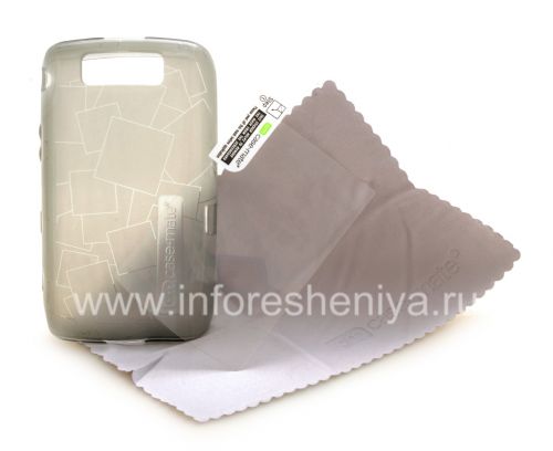 Photogallery for Perusahaan Silicone Case dipadatkan Case-Mate Gelli Case untuk Blackberry 9520/9550 Storm2, Gray (Gray) product