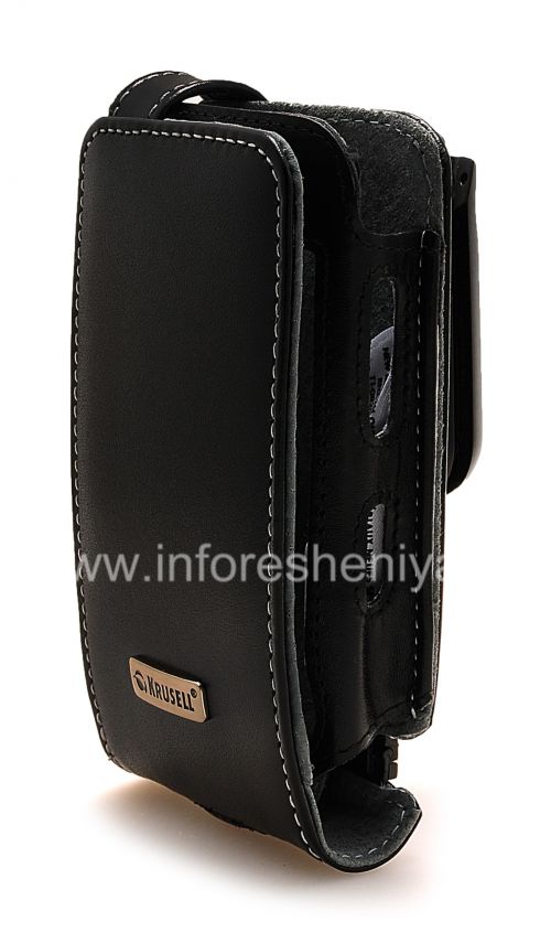 Photogallery for Signature Leather Case Krusell Orbit Flex Multidapt Leder Tasche für den Blackberry Storm2 9520/9550, Black (Schwarz) product