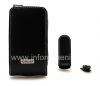 Photo 12 — Signature cuir Krusell Orbit Flex Etui en cuir Multidapt pour BlackBerry Storm2 9520/9550, Noir (Black)