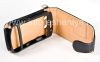 Photo 5 — Signature Leather Case mit vertikalen Öffnungsabdeckung Cellet Exekutiv Case für Blackberry Storm2 9520/9550, Schwarz / Braun