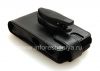 Photo 10 — Kulit Kasus dengan vertikal membuka tutup dan menghapus tali pemasangan pada BlackBerry 9630 / 9650 Tour, hitam