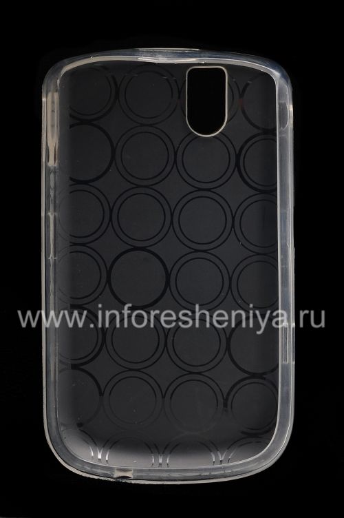 Photogallery for Etui en silicone &quot;Anneaux&quot; scellés avec un motif pour BlackBerry 9630/9650 Tour, Blanc product