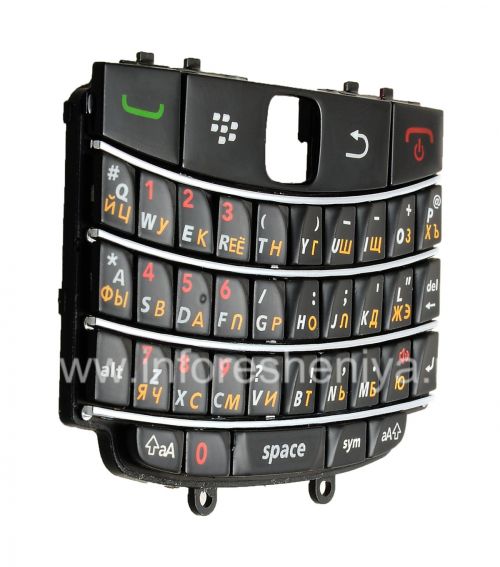 Photogallery for रूसी कीबोर्ड ब्लैकबेरी 9650 Tour, काला product