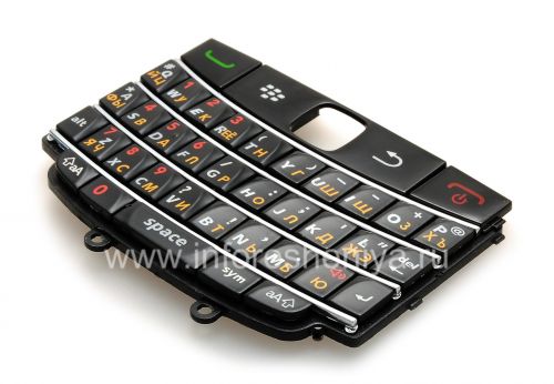 Photogallery for रूसी कीबोर्ड ब्लैकबेरी 9650 Tour, काला product