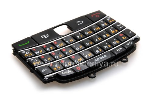 Photogallery for रूसी कीबोर्ड ब्लैकबेरी 9650 Tour, काला product