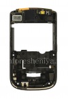 Photo 2 — La partie centrale du corps d'origine avec tous les éléments sans une ouverture de la caméra pour BlackBerry 9630/9650 Tour, noir