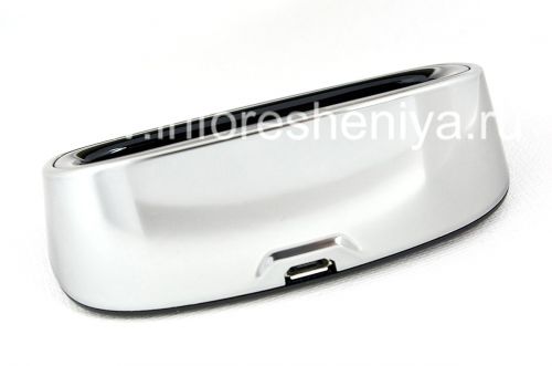 Photogallery for Asli charger desktop &quot;Kaca&quot; Pengisian Pod untuk BlackBerry 9630 / 9650 Tour / Bold, metalik product
