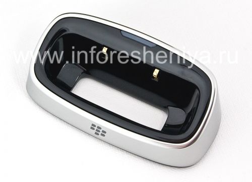 Photogallery for Asli charger desktop &quot;Kaca&quot; Pengisian Pod untuk BlackBerry 9630 / 9650 Tour / Bold, metalik product