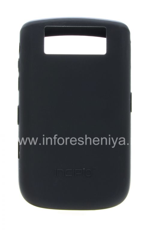 Photogallery for Brand Silicone Case for Incipio DermaShot BlackBerry 9630 / 9650 Tour, Black (Black) product