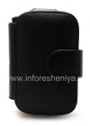 Photo 1 — Signature Leather Case ouverture horizontale Case livre Smartphone Experts pour BlackBerry 9700/9780 Bold, Noir (Black)