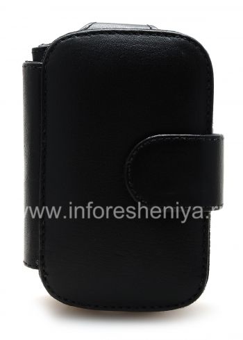 Signature Leather Case ouverture horizontale Case livre Smartphone Experts pour BlackBerry 9700/9780 Bold
