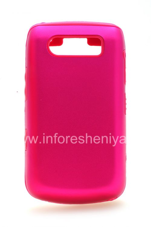 Photogallery for Etui en silicone avec boîtier en aluminium pour BlackBerry 9700/9780 Bold, fuchsia product