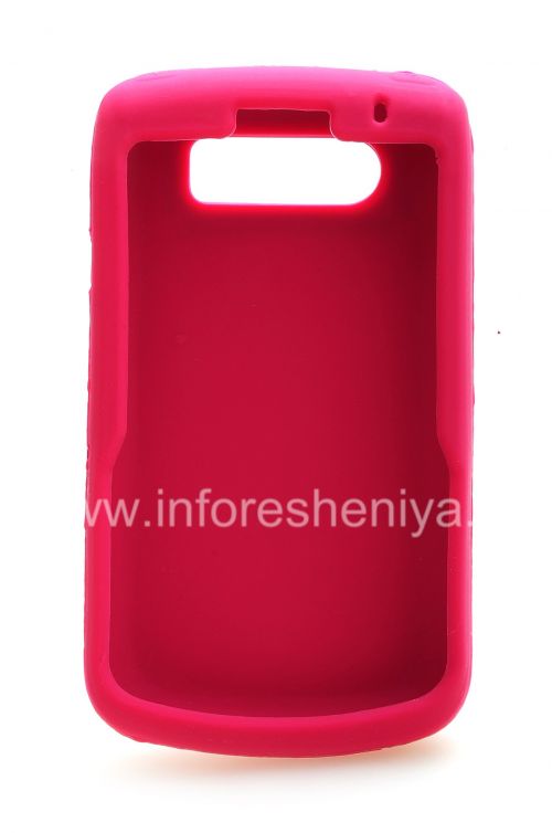 Photogallery for Etui en silicone avec boîtier en aluminium pour BlackBerry 9700/9780 Bold, fuchsia product