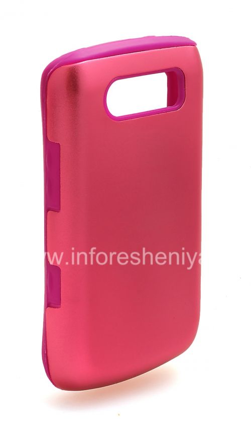Photogallery for Etui en silicone avec boîtier en aluminium pour BlackBerry 9700/9780 Bold, Rose product