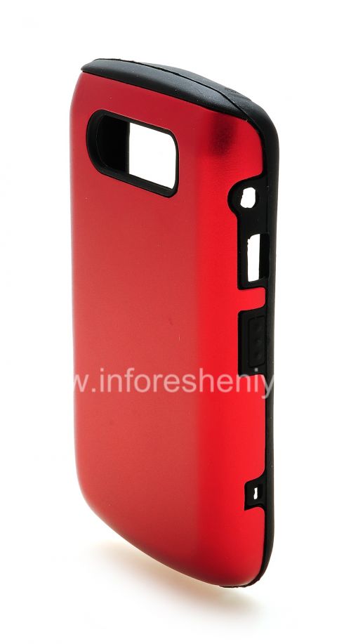 Photogallery for Etui en silicone avec boîtier en aluminium pour BlackBerry 9700/9780 Bold, Rouge product