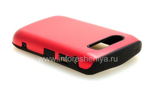 Photogallery for Etui en silicone avec boîtier en aluminium pour BlackBerry 9700/9780 Bold, Rouge product