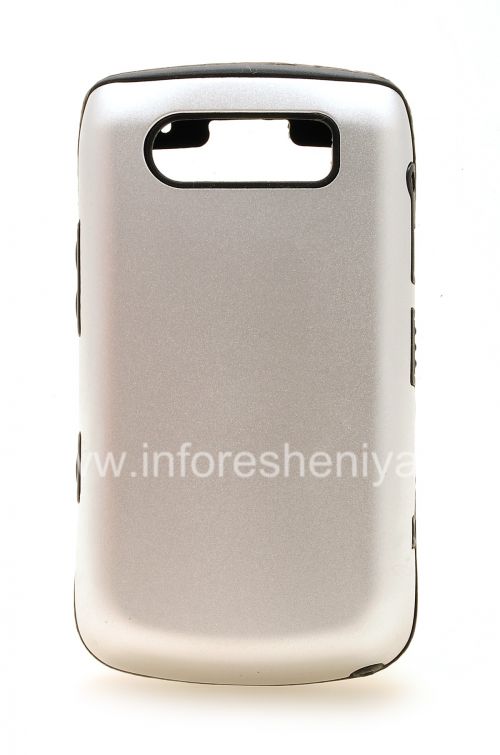 Photogallery for Etui en silicone avec boîtier en aluminium pour BlackBerry 9700/9780 Bold, Argent product