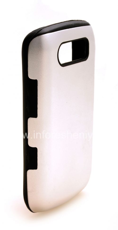 Photogallery for Etui en silicone avec boîtier en aluminium pour BlackBerry 9700/9780 Bold, Argent product