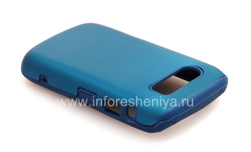 Photogallery for Etui en silicone avec boîtier en aluminium pour BlackBerry 9700/9780 Bold, turquoise product