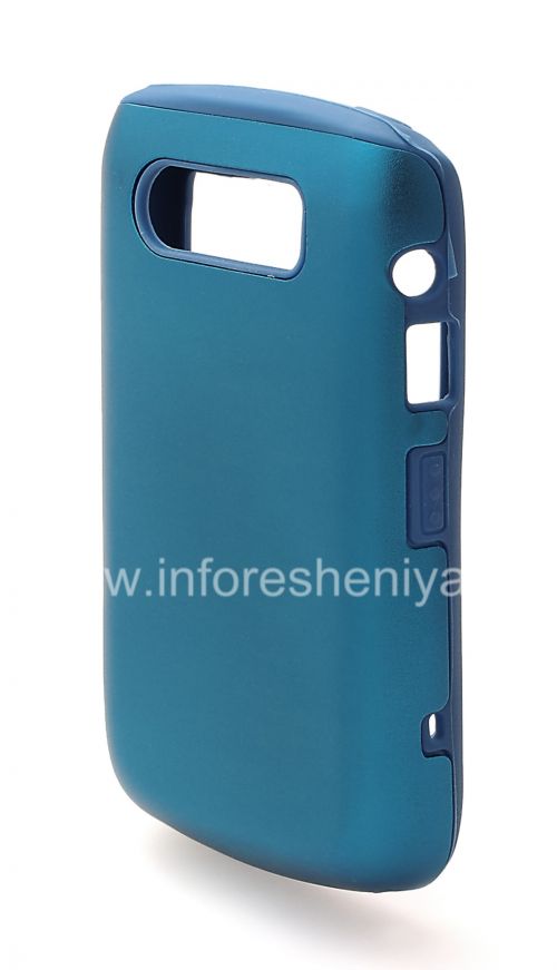 Photogallery for Etui en silicone avec boîtier en aluminium pour BlackBerry 9700/9780 Bold, turquoise product
