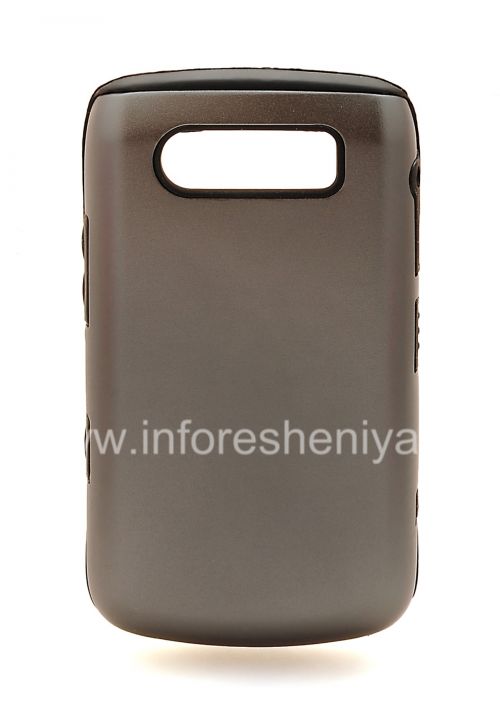 Photogallery for Etui en silicone avec boîtier en aluminium pour BlackBerry 9700/9780 Bold, Asphalte mouillé product