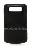Photo 1 — Kasus plastik, tutup dengan logam "CD" masukkan untuk BlackBerry 9700 / 9780 Bold, hitam