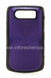 Photo 1 — Kasus plastik, tutup dengan logam "CD" masukkan untuk BlackBerry 9700 / 9780 Bold, biru