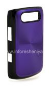 Photo 4 — Kasus plastik, tutup dengan logam "CD" masukkan untuk BlackBerry 9700 / 9780 Bold, biru