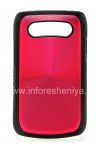Photo 1 — Kasus plastik, tutup dengan logam "CD" masukkan untuk BlackBerry 9700 / 9780 Bold, fuchsia