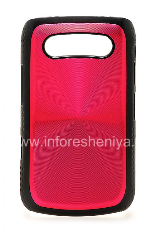 Photogallery for Kunststoffbeutel-Abdeckung mit Metalleinsatz &quot;CD&quot; für Blackberry 9700/9780 Bold, Fuchsia product