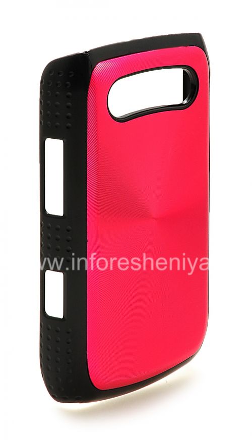 Photogallery for Kunststoffbeutel-Abdeckung mit Metalleinsatz &quot;CD&quot; für Blackberry 9700/9780 Bold, Fuchsia product