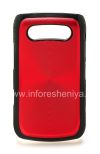 Photo 1 — Kasus plastik, tutup dengan logam "CD" masukkan untuk BlackBerry 9700 / 9780 Bold, merah