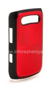Photo 3 — Kasus plastik, tutup dengan logam "CD" masukkan untuk BlackBerry 9700 / 9780 Bold, merah