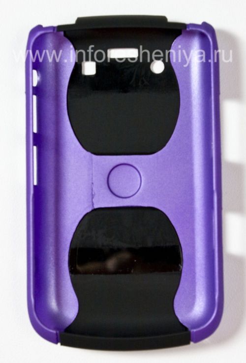 Photogallery for Kasus Plastik &quot;Chrome&quot; untuk BlackBerry 9700 / 9780 Bold, Purple / Black product