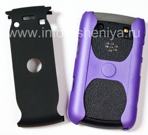 Photogallery for Kasus Plastik &quot;Chrome&quot; untuk BlackBerry 9700 / 9780 Bold, Purple / Black product
