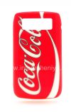Photo 1 — Plastic bag-cap with a pattern for BlackBerry 9700/9780 Bold, A series of "Coca Cola"
