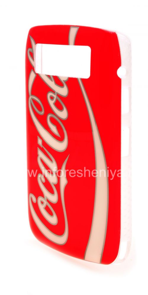 Photogallery for BlackBerry 9700 / 9780 Bold জন্য একটি প্যাটার্ন সঙ্গে প্লাস্টিক ব্যাগ-টুপি, এর &quot;কোকাকোলা&quot; একটি সিরিজ product