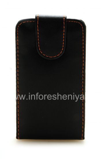 Leather Case with vertical opening cover for BlackBerry 9700/9780 Bold