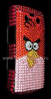 Photo 4 — Plastic bag-cover with rhinestones for BlackBerry 9700/9780 Bold, A series of "Angry Birds"