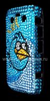 Photo 9 — Plastic bag-cover with rhinestones for BlackBerry 9700/9780 Bold, A series of "Angry Birds"