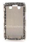 Photo 2 — Plastic bag-cover with rhinestones for BlackBerry 9700/9780 Bold, A series of "Butterfly" with flowers