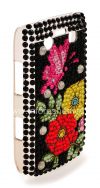Photo 4 — Plastic bag-cover with rhinestones for BlackBerry 9700/9780 Bold, A series of "Butterfly" with flowers