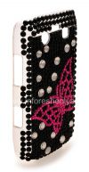 Photo 3 — Plastic bag-cover with rhinestones for BlackBerry 9700/9780 Bold, A series of "Butterfly"