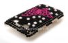 Photo 5 — Plastic bag-cover with rhinestones for BlackBerry 9700/9780 Bold, A series of "Butterfly"