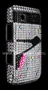 Photo 4 — Plastic bag-cover with rhinestones for BlackBerry 9700/9780 Bold, A series of "Glamour"