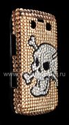 Photo 9 — Plastic bag-cover with rhinestones for BlackBerry 9700/9780 Bold, A series of "Glamour"