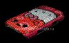 Photo 5 — Plastic bag-cover with rhinestones for BlackBerry 9700/9780 Bold, A series of "Hello Kitty" Red