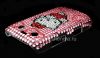 Photo 5 — Plastic bag-cover with rhinestones for BlackBerry 9700/9780 Bold, A series of "Hello Kitty" Pink