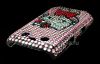 Photo 12 — Plastic bag-cover with rhinestones for BlackBerry 9700/9780 Bold, A series of "Hello Kitty" Pink